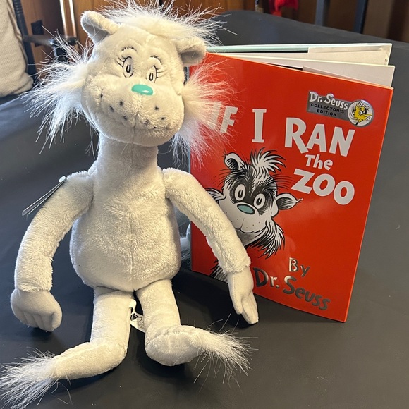 Dr. Seuss Other - NWT Dr. Seuss if I Ean The Zoo book with plush